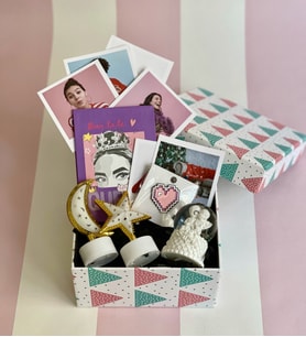 Kişiye Özel Pink Queen Tasarımlı Hediye Seti