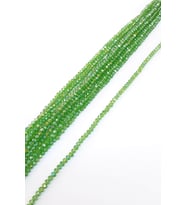 Janjanlı Yeşil Kristal Boncuk 6 Mm