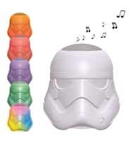 Star Wars Stormtrooper Işıklı Bluetooth Hoparlör- Mood Led Lambalı Hoparlör (Beyaz)