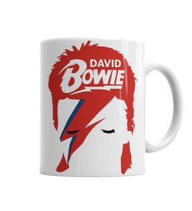 David Bowie Kupa Bardak Porselen