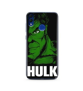 Hulk Tasarım Süper Şeffaf Silikon Telefon Kılıfı Huawei Honor 8C 