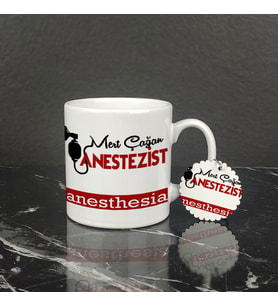 Anestezist Kupa Bardak ve Anahtarlık Set