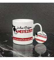 Anestezist Kupa Bardak ve Anahtarlık Set