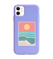 Lila Lansman Telefon Kılıfı Iphone 11