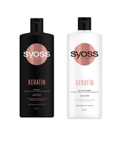 Syoss Keratin Şampuan + Keratin Krem Set