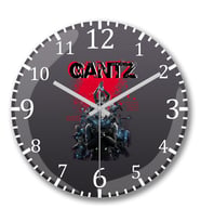 Gantz 2 Duvar Saati Bombeli Gercek Cam