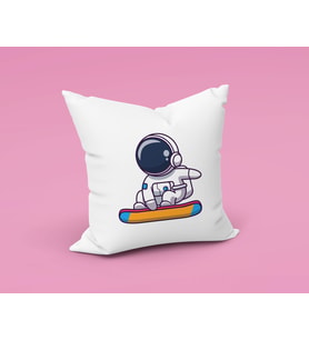 Kaykaycı Astronot Uzay Yastığı