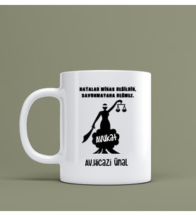 Avukat Kupa Bardak Kişiye Özel S28