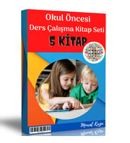 Okul Öncesi Ders Çalışma Kitap Seti (5 Kitap)