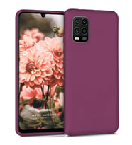 Microsonic Matte Silicone Xiaomi Mi 10 Lite Kılıf Mor