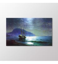 Arty Tablo Ayışığı Alltında Ayı Dağı Kırım, 1898 Tablo (Karışık)
