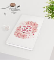 BK Gift Kişiye Özel Sevgililer Günü Beyaz Defter-8