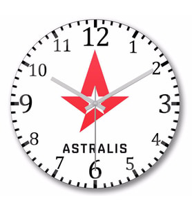 Csgo Astralis Duvar Saati Bombeli Gercek Cam