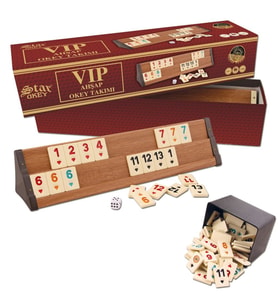 Star Vip Ahşap Okey Takımı