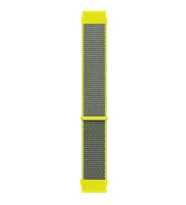 Microsonic Huawei Watch GT2 Pro Hasırlı Kordon Woven Sport Loop Sarı