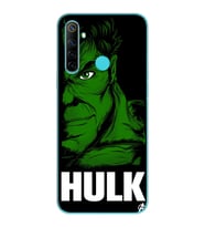 Hulk Tasarım Süper Şeffaf Silikon Telefon Kılıfı Oppo Realmi 6i