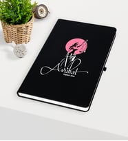 BK Gift Kişiye Özel Avukat Temalı Siyah Defter - 10