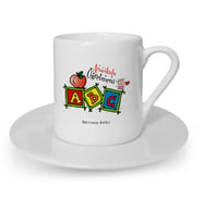 BK Gift Kişiye Özel Anaokulu Öğretmeni Türk Kahvesi Fincanı  1