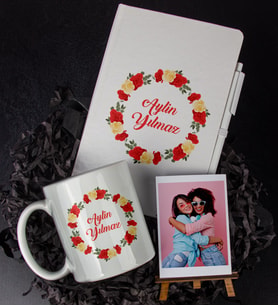 Kişiye Özel Defter Kalem Kupa Ve Fotoğraflık Seti 85973