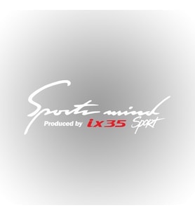 Hyundai ix-35 Sports Mind Oto Sticker Araba Yapıştırma