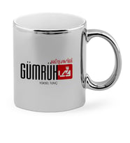 BK Gift Kişiye Özel Mesleki Gümrük Müşaviri Krom Kupa Bardak  1