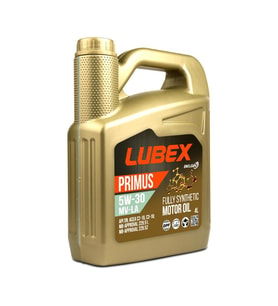Lubex Primus MV-LA 5W-30 4 Lt Tam Sentetik Motor Yağı