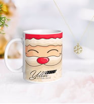 BK Gift Kişiye Özel Noel Baba Kupa ve Kar Tanesi Kolye-6 (Model 1)