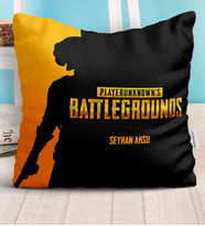 BK Gift Kişiye Özel PUBG Yastık - 6 (Beyaz)