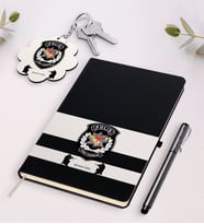 BK Gift Kişiye Özel Polis Özel Harekat Siyah Defter Kalem Ve Anahtarlık Hediye Seti (Model 1)