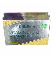 Aksuvital Shiffa Home D3 ve K Vitamini Yumuşak 1300 Mg x 30 Kapsül