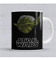 Star Wars Jedı Master Kupa Bardak Porselen