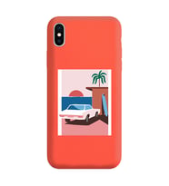 Turuncu Lansman Telefon Kılıfı Iphone XS