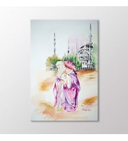 Arty Tablo Üsküdara-Giderken Tablo (Karışık)
