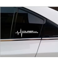 Courier Sport Nabız Kalp atışı sticker 2 adet
