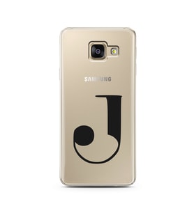 Samsung A3 (2017) Harf Tasarımlı Telefon Kılıfı J-Harfi 