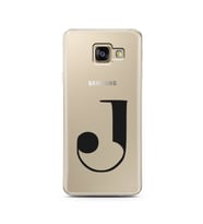Samsung A3 (2017) Harf Tasarımlı Telefon Kılıfı J-Harfi 