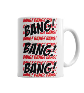Deadpool Bang Bang Kupa Bardak Porselen