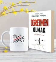 BK Gift Kişiye Özel Öğretmen Olmak Kitabı ve Kupa Hediye Seti - 12