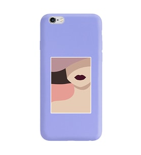Lila Lansman Telefon Kılıfı Iphone 6 Plus