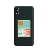Siyah Lansman Kılıf iPhone XS