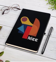 BK Gift Kişiye Özel Klee Tasarımlı Siyah Defter ve Kalem Hediye Seti