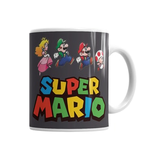 Süper Mario Kupa Bardak Porselen