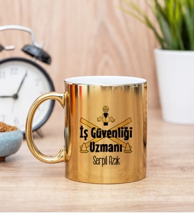 İş Güvenliği Uzmanı Gold Kupa Bardak