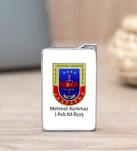 Jandarma Amblemli İsme Özel Çakmak