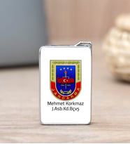 Jandarma Amblemli İsme Özel Çakmak