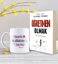 BK Gift Kişiye Özel Öğretmen Olmak Kitabı ve Kupa Hediye Seti - 11
