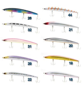 Kendo Seabass Minnow 19.7Gr 145MM Floating Suni Yem 12