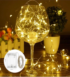 Peri Led Tel LED Işık – Pilli - 10 Metre