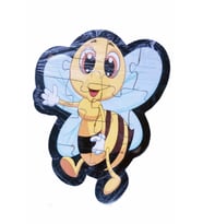 Hayal Hobi Arı Şekilli Ahşap Puzzle Yapboz  (Karışık)