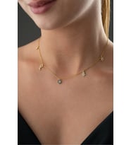 Silvano Jewelry 925 Ayar Gümüş Şans Kolyesi